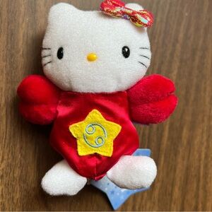 Hello Kitty collectors Horoscope Plush May 2000 “cancer” Y2K